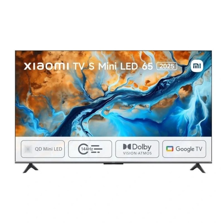 xiaomi tv 65" s mini led 2025 4k google tv 144hz