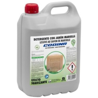 garrafa detergente liq. ropa marsella 5l