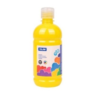 botella 500ml tempera amarillo milan 03620