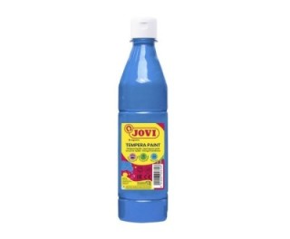 bote 500ml tempera liquida jovi azul cyan 50621
