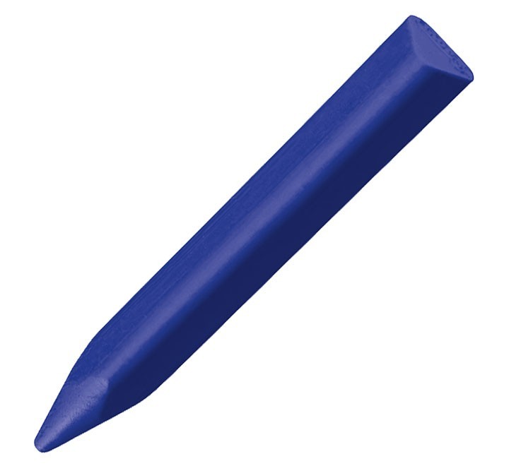 estuche 12 ceras jovicolor triwax 97306 azul osc.
