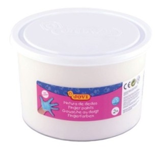 bote pintura dedos jovi 56101 500ml blanco
