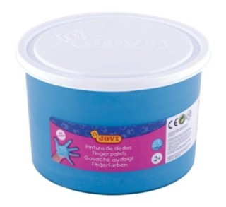 bote pintura dedos jovi 56121 500ml azul