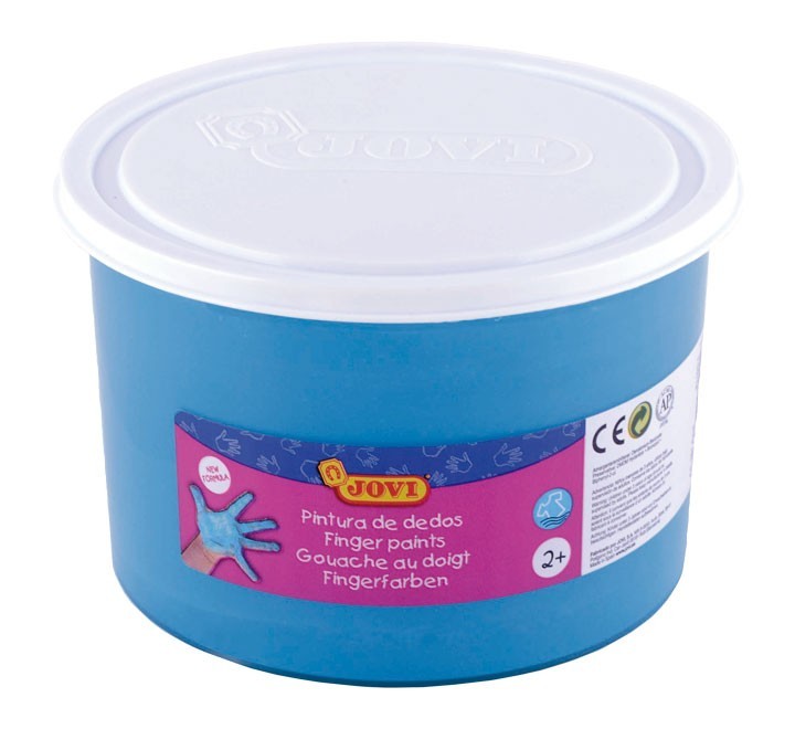 bote pintura dedos jovi 56121 500ml azul