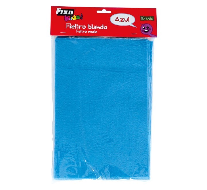 b.10u fieltro fixo 20x30 azul 00040030