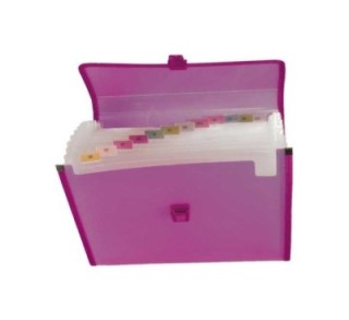 carp. clasif grafoplas fuelle 13 div. pp fo rosa