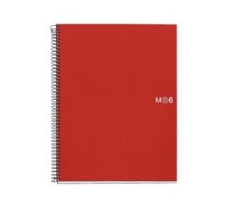 cuad. miquel rius notebook 6 a5 150h basic roj
