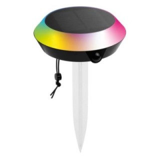 muvit lampara de luz solar muvit io wireless mesh + sensor de movimiento
