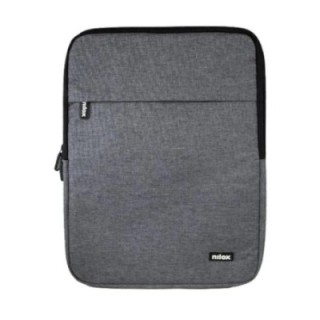 nilox funda nilox sleeve para portatil 17.3 pulgadas gris