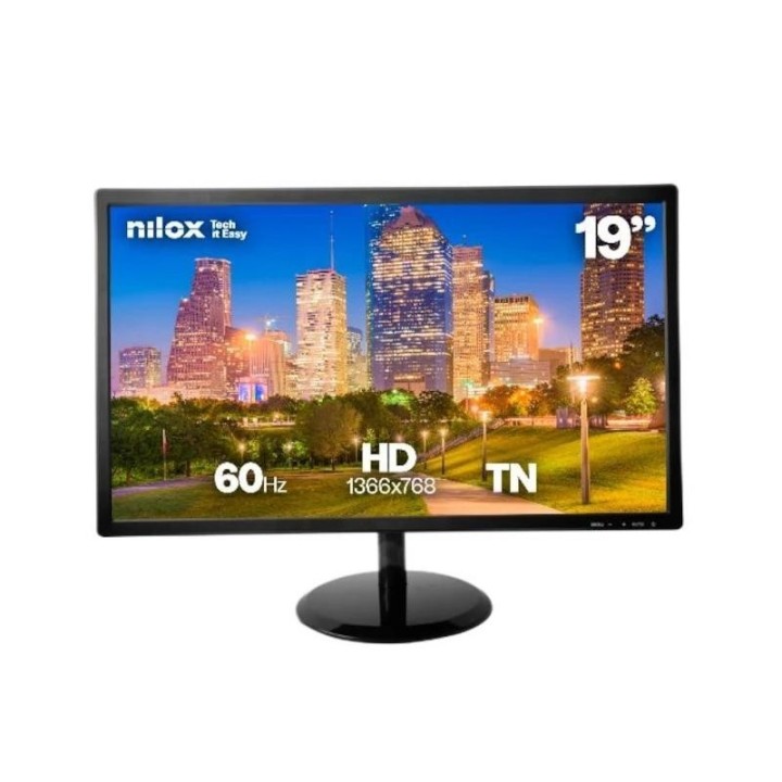 nilox nxm19fhd22 monitor 19" 60hz vga hdmi