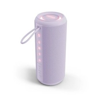 altavoz bluetooth portable energy sistem ocean sunset violeta 25w tws rgb ipx6 reproduccion 14h