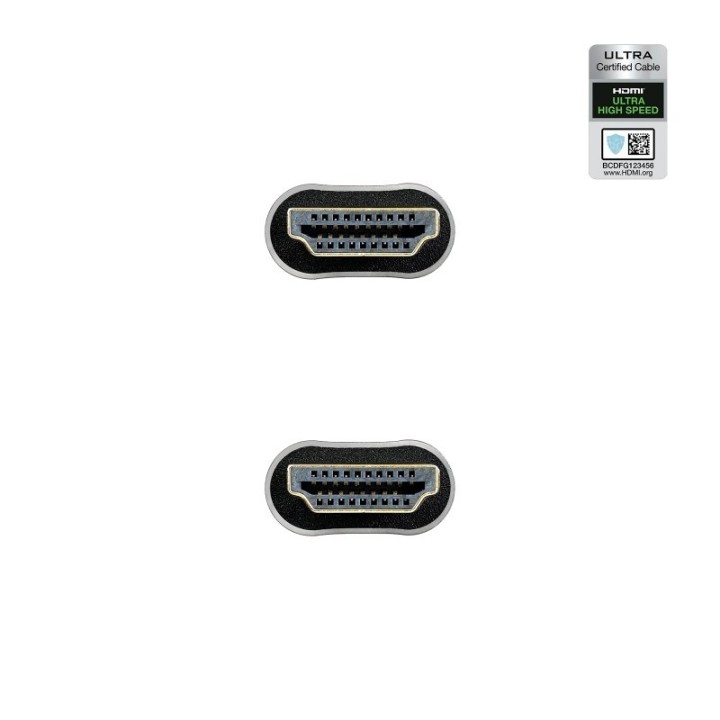 nanocable cable hdmi 2.1 certificado ultra hs 1 m