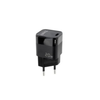 tooq cargador pared tooq usb   c pd 20w negro
