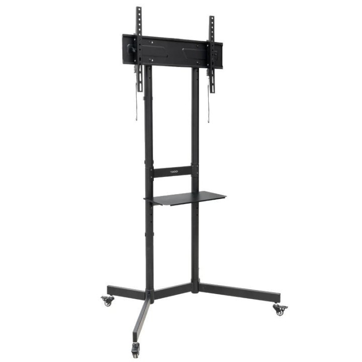 tooq soporte suelo ruedas "kefr?n" 37 70", negro