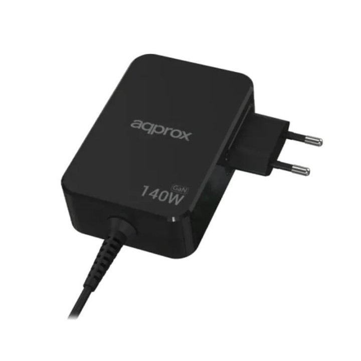approx cargador universal gan usb c 140w