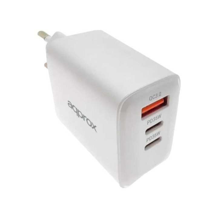 approx cargador r?pido usb a & usb c 35w + cable