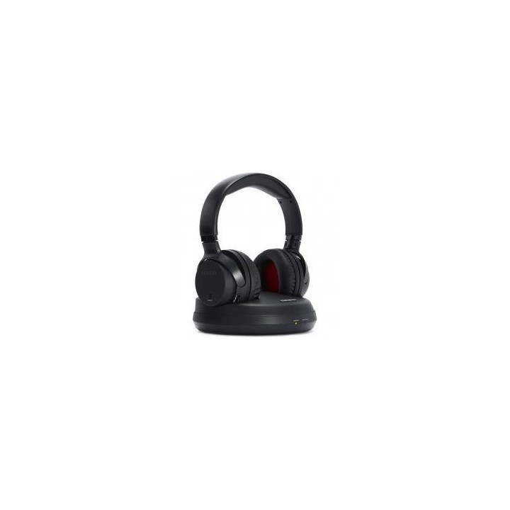 aiwa auriculares inalambricos aiwa whf   880 negro + base de carga