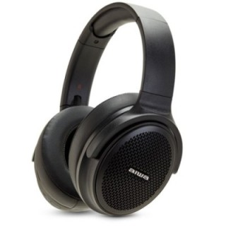 aiwa auriculares inalambricos aiwa bluetooth hst   250bt hypebass negro