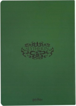 sd toys slytherin cuaderno tapa blanda harry potter