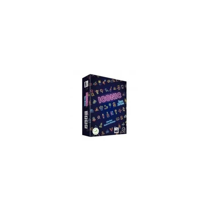sd games juego de mesa iconic  neon stories