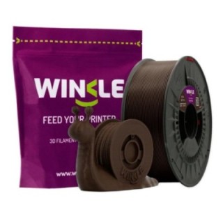 winkle filamento marron ebano winkle pla   hd   1.75mm   impresora 3d   1 kg