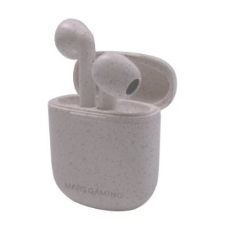 auricular intrauditivo bt mars gaming mhi eco tws bt 5.1 mic enc 5h+15h gris
