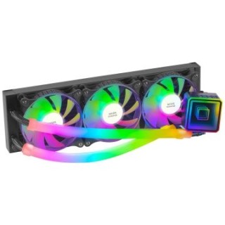 refrigeracion liquida mars gaming ml ultra360 360mm 3x120mm tdp 650w argb negro