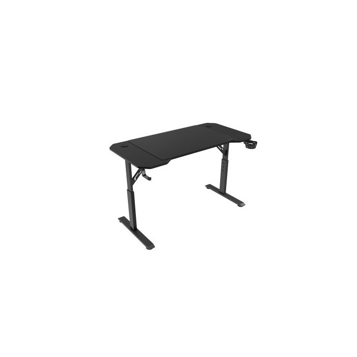 mesa mars gaming mgd ergo 120 regulable en altura tablero negro 120x60 chasis de acero alf. xxl