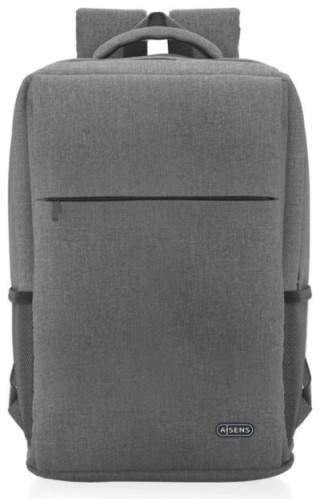 mochila aisens 17" gris