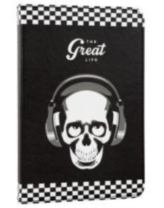 funda tablet e vitta stand 2p skull great life 10,1"