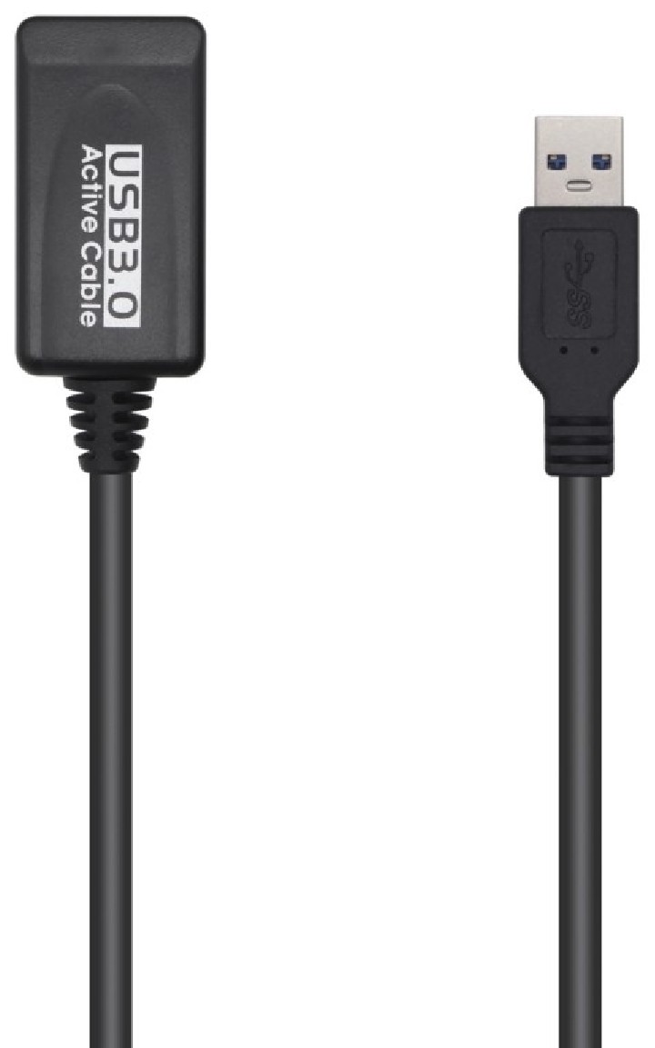 cable aisens usb 3.0 prolongador amplificador a/m a/h 5.0m
