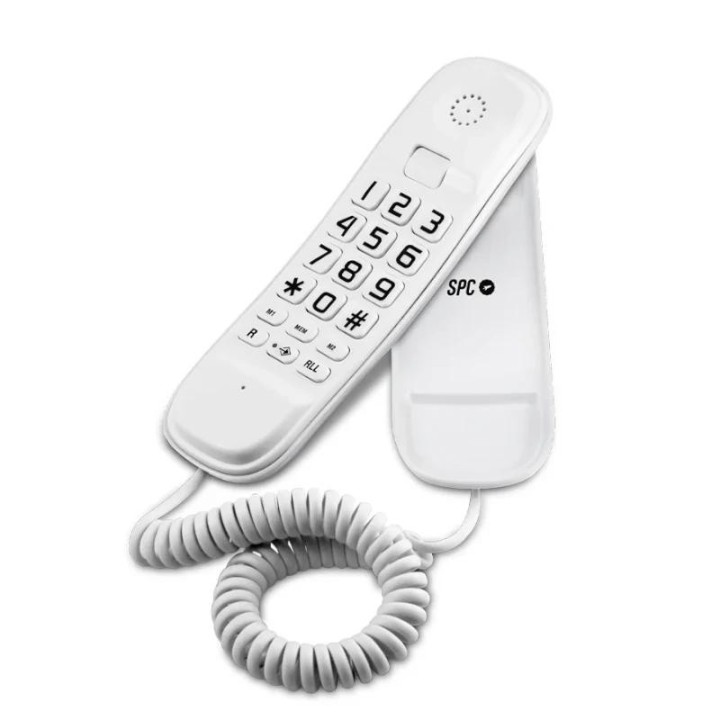 spc telefono original lite 2 sobremesa/mural blanc