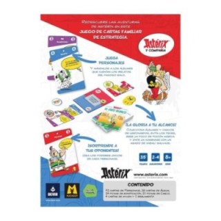 devir juego de cartas asterix y compa??a