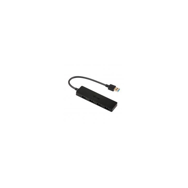 i   tec hub i   tec usb 3.0 delgado con 4 puertos usb 3.0 con cable integrado 20cm