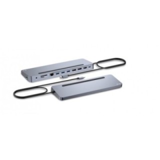 i   tec dock i   tec usb   c ergo 3x lcd metal ergonomico 4k dock pd 100 w
