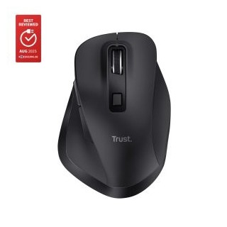 mouse trust bluetooth fyda negro 2400 dpi ajustable 6 botones