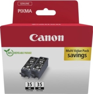 canon cartucho tinta canon pgi   35 twin pack