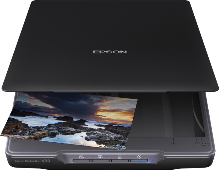 epson escaner plano epson fotografico perfection v39ii a4    usb    plano