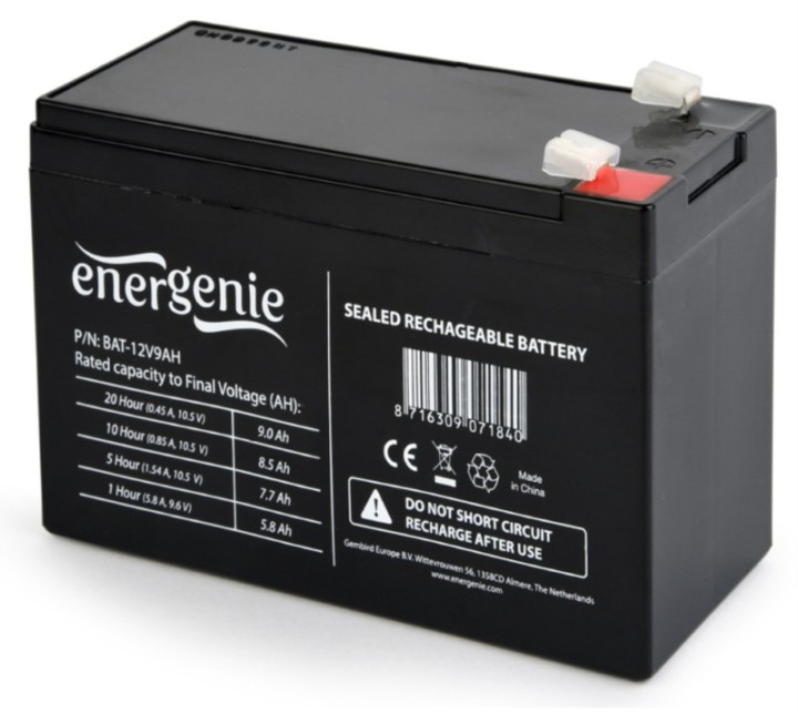 bateria 12v 9ah gembird