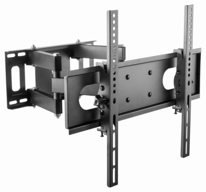 soporte de pared gembird premium para tv de movimiento completo 32 55 35 kg
