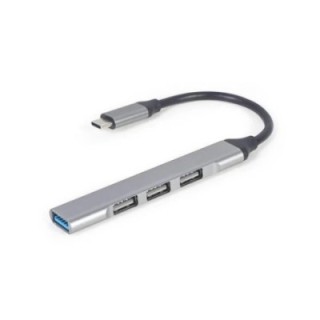 gembird hub usb c 4p, usb 3.0 x 1 + usb 2.0 x 3