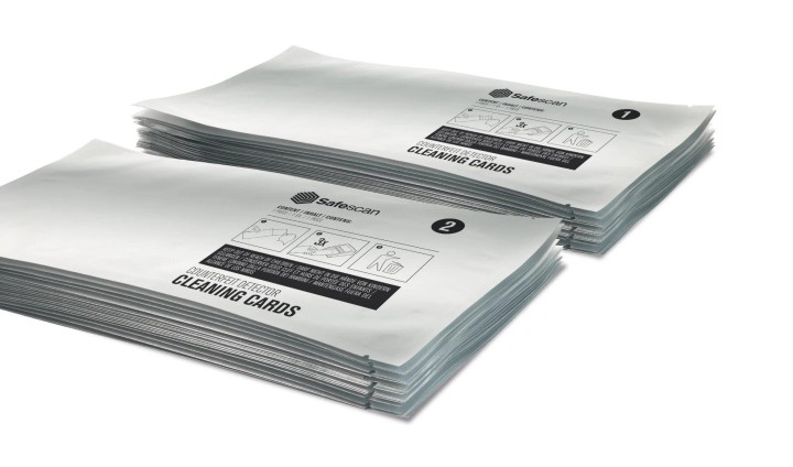 caja 15 tarjetas limpieza safescan