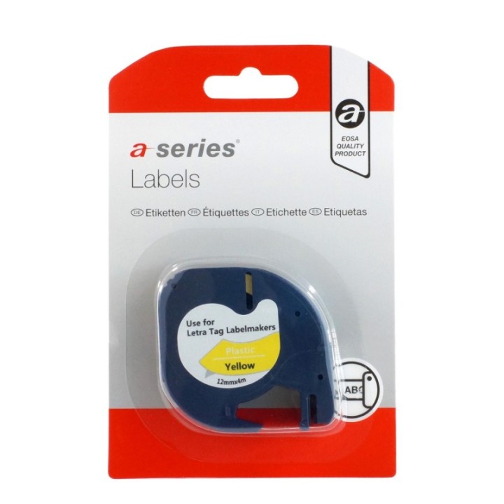 cinta a series comp letratag 12mm ng/am 91202