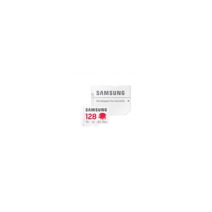 samsung tarjeta memoria micro sd samsung 128gb sonic pro plus clase 10 u3 v30 a2 + adaptador sd