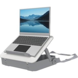 maletin elevador para portatil, con 5 ajustes de altura para una vision ergonomica del portatil. dis