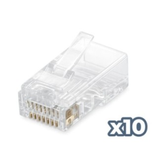 phasak conector phasak rj 45 cat. 6 utp  10 unid  phk 45c6