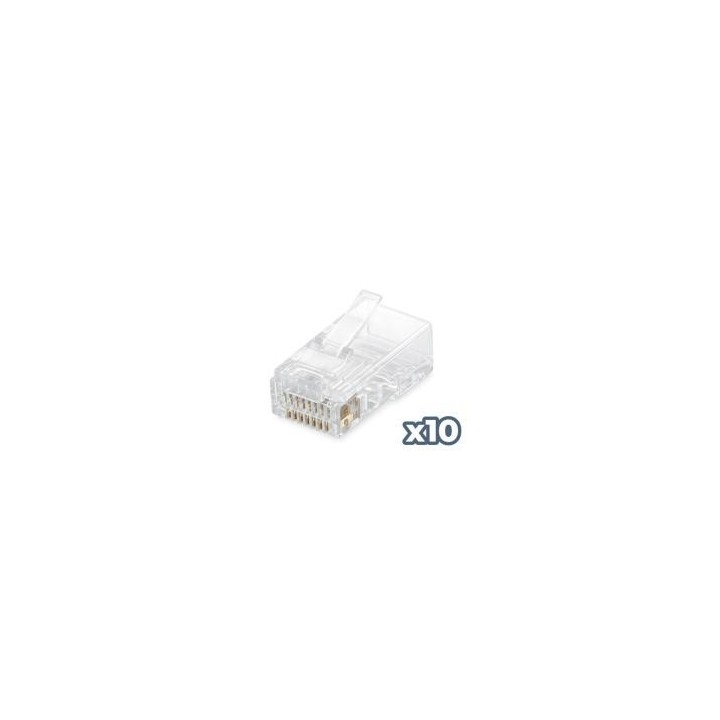 phasak conector phasak rj 45 cat. 6 utp  10 unid  phk 45c6