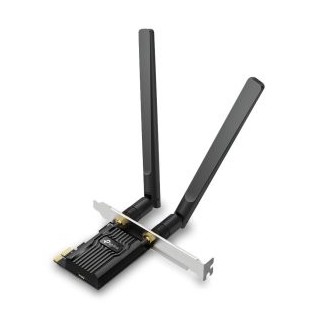 pci express wifi 6 dualband bluetooth 5.3 tp link archer tx10e ax900 2 antenas