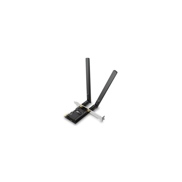 pci express wifi 6 dualband bluetooth 5.3 tp link archer tx10e ax900 2 antenas