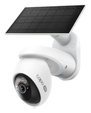camara vigilancia tp link 4k wi fi solar con bateria recargable y deteccion ia